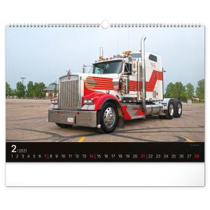 Nástenný kalendár Trucks 2021 (14)