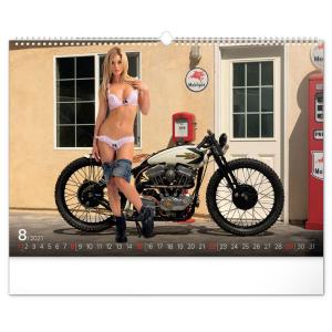 Nástenný kalendár Girls & Bikes 2021 (8)