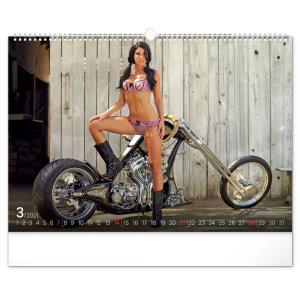 Nástenný kalendár Girls & Bikes 2021 (13)