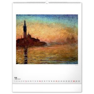 Nástenný kalendár Claude Monet 2021 (5)