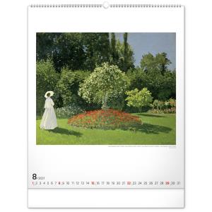Nástenný kalendár Claude Monet 2021 (8)