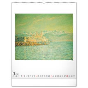 Nástenný kalendár Claude Monet 2021 (13)