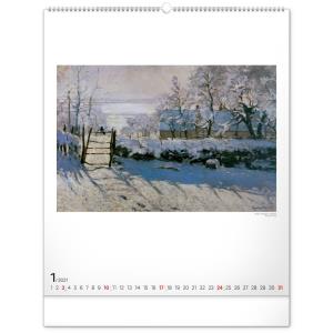 Nástenný kalendár Claude Monet 2021 (15)