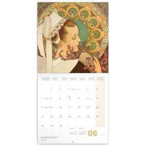 Poznámkový kalendár Alfons Mucha 2021 (2)
