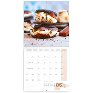 Poznámkový kalendár Čokoláda 2021, voňavý (2)