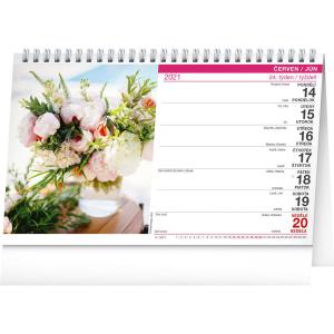 Stolový kalendár Kytice CZ/SK 2021 (2)