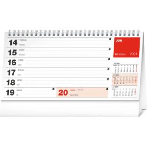 Stolový kalendár Plánovací riadkový SK 2021 (2)