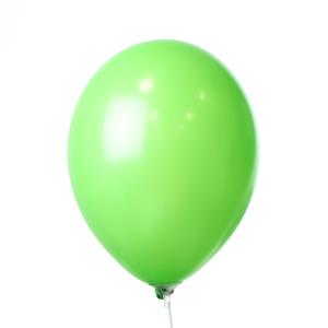Nafukovací latexový balónik, 014 Limetkovo zelená