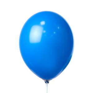 Nafukovací latexový balónik, 012 Klasická modrá