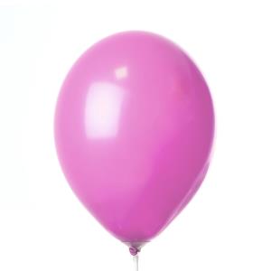 Balónik 27cm Pastelová farba, 437 Cyklamenová