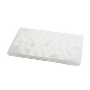 Krabička mentoliek Card, biela transparentná (2)