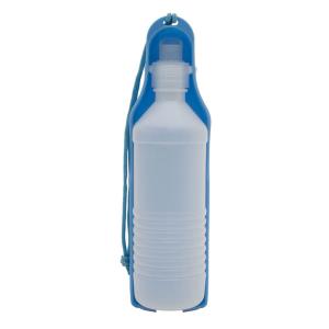 Prenosná fľaša na vodu pre psov 500 ml Walk Dog, svetlomodrá (3)