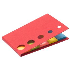 MEMO sada lepících papírků, červená (2)