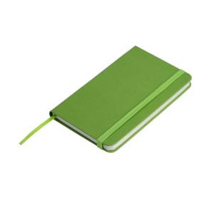 Zápisník so štvorčekovými stranami 90x140 / 160 strán Zamora, zelená