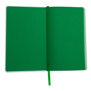 Zápisník so čistými stranami 130x210 / 160 strán At Note, zelená (3)