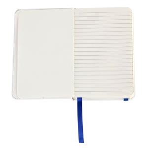Zápisník s linkovanými stranami 90x140 / 160 strán Badalona, modrá (3)