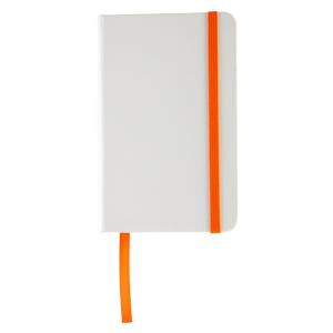 Zápisník s linkovanými stranami 90x140 / 160 strán Badalona, oranžová (4)