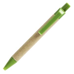 ECO LA LINEA zápisník s čistými stranami a s perom, zelená (5)