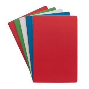 Zápisník s čistými stranami 140x210 / 80 strán Fundamental, Červená (4)