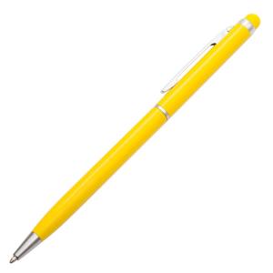 Guľôčkové pero Touch Tip, žltá (2)
