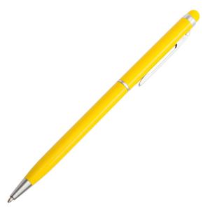 Guľôčkové pero Touch Tip, žltá (3)