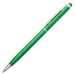 Guľôčkové pero Touch Tip, zelená