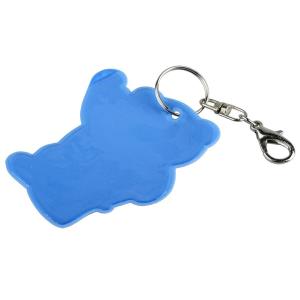 Reflexný prívesok na kľúče Beary, modrá (4)