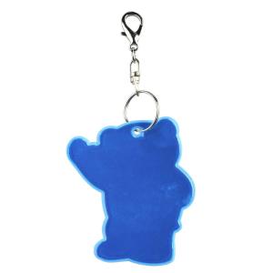 Reflexný prívesok na kľúče Beary, modrá (5)