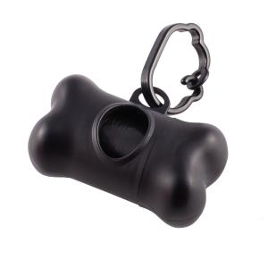 Zásobník s vreckami na venčenie psov Neat Dog, čierna