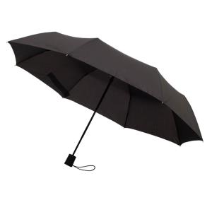 Skladací dáždnik Ticino, čierna