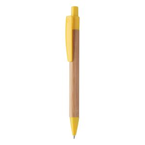 Pero z bambusu Colothic, žltá