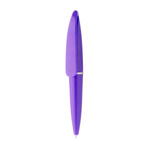 Mini guličkové pero Hall, fialová