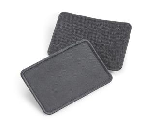 Nášivka na šiltovku Cotton Removable Patch, 131 Graphite Grey