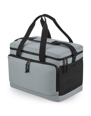 Recyklovaná veľká chladiaca taška cez rameno, 120 Pure Grey