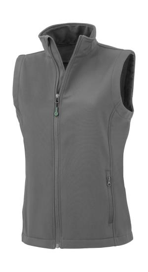 Dámska softshellová vesta Recycled 2-Layer Printable, 105 Workguard Grey
