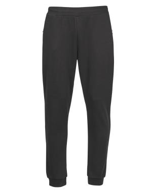 Ribbed Interlock tepláky, 101 Black