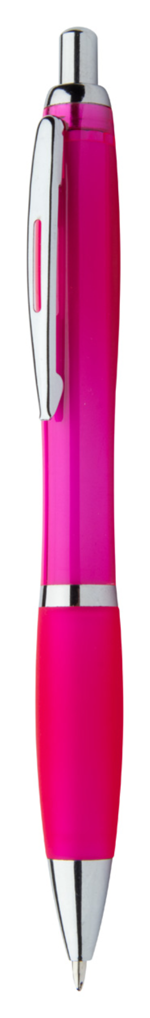 Plastové pero Swell, purpurová