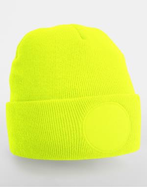 Potlačiteľná čiapka Cirkular, 605 Fluorescent Yellow