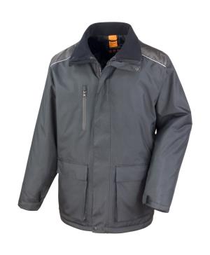 Dlhý kabát  Work-Guard Vostex, 101 Black