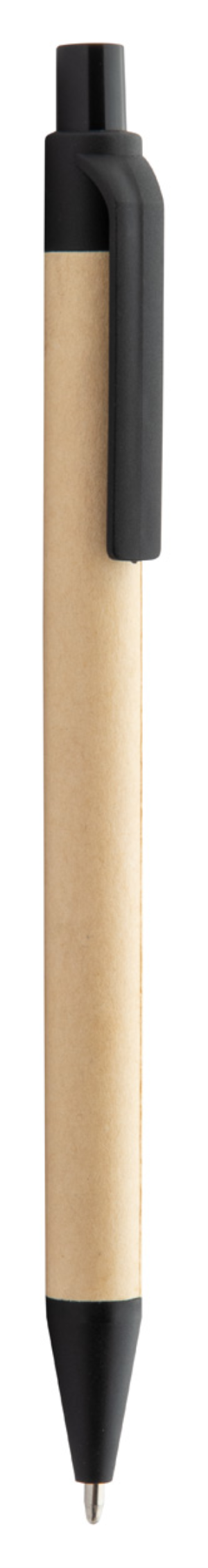 Eko pero z recyklovaného papiera, čierna