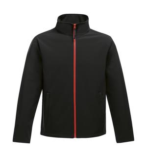 Pánska Softshellová Bunda Ablaze, 157 Black/Classic Red