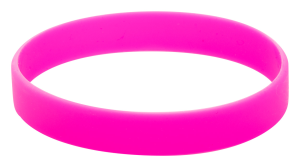 Silikónový náramok Wristy, purpurová