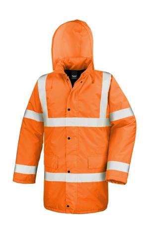 Kabát  Core Hi-Vis Motorway, 405 Fluorescent Orange