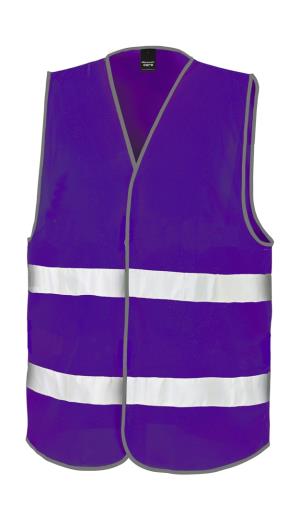Reflexná vesta s vylepšenou viditeľnosťou Core, 349 Purple