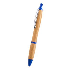 Bambusové guličkové pero Dafen, modrá (2)