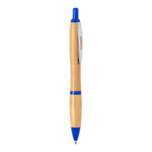 Bambusové guličkové pero Dafen, modrá