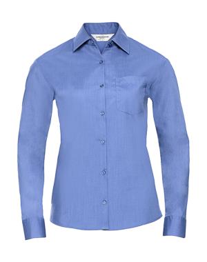Blúzka s dlhými rukávmi Poplin , 233 Corporate Blue