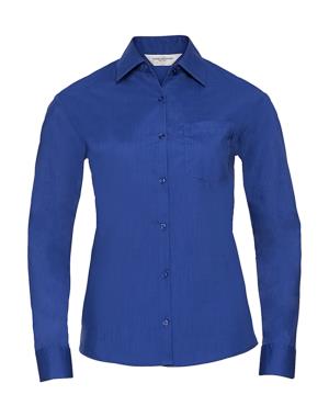 Blúzka s dlhými rukávmi Poplin , 306 Bright Royal