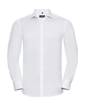 Pánska košeľa s dlhými rukávmi  Ultimate Stretch, 000 White