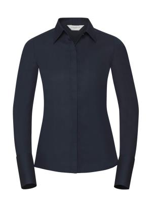 Dámska košeľa s dlhými rukávmi Ultimate Stretch, 203 Bright Navy